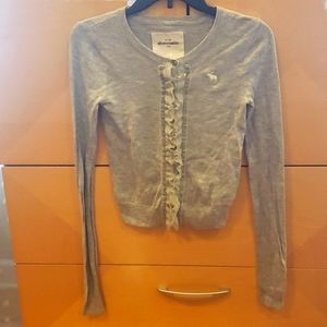 Girls button up sweater